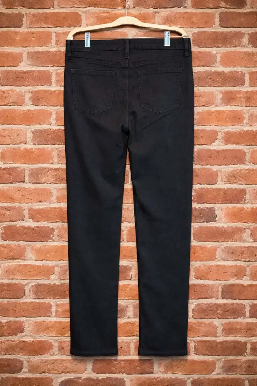 Buffalo David Bitton Women's High-Rise Straight Leg Stretch Denim Jeans, True Bl
